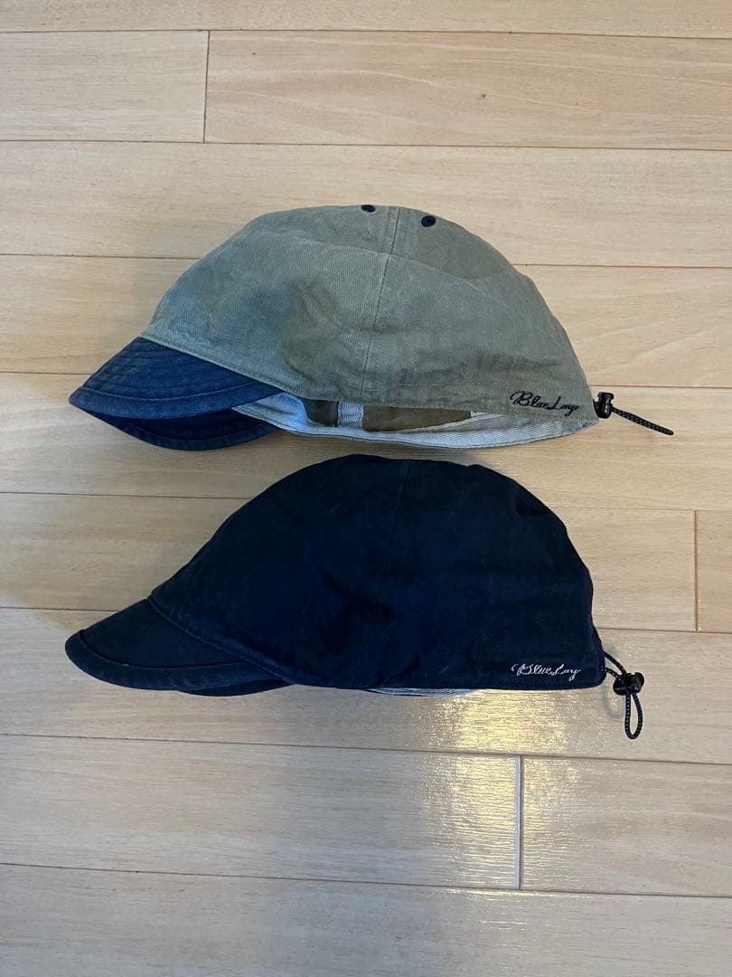 blue lug cycle work cap 2個セット