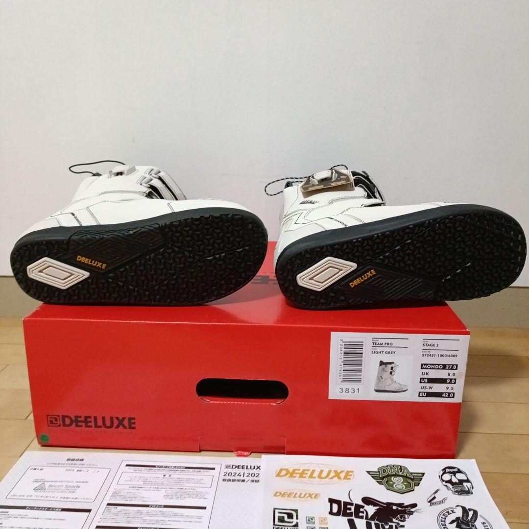 未使用品24-25 DEELUXE TEAM PRO スノーボードブーツ27cm