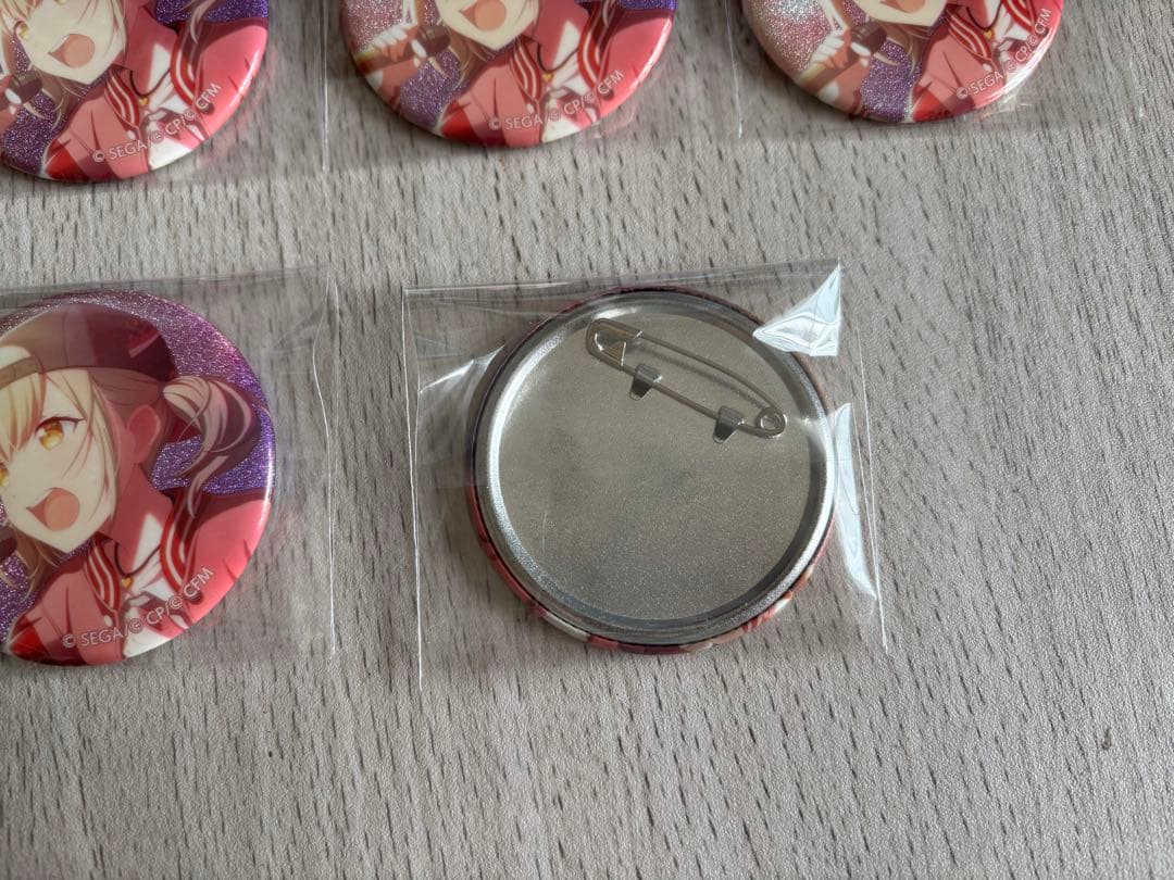 【プロセカ】小豆沢こはね　9C グリッター缶バッジ13個セット