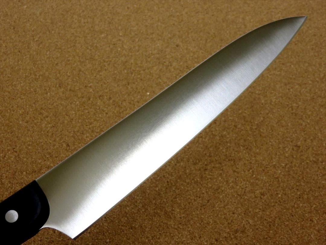 関の刃物 筋引包丁 200mm AUS-8 モリブデン ハム切り 刺身包丁 両刃