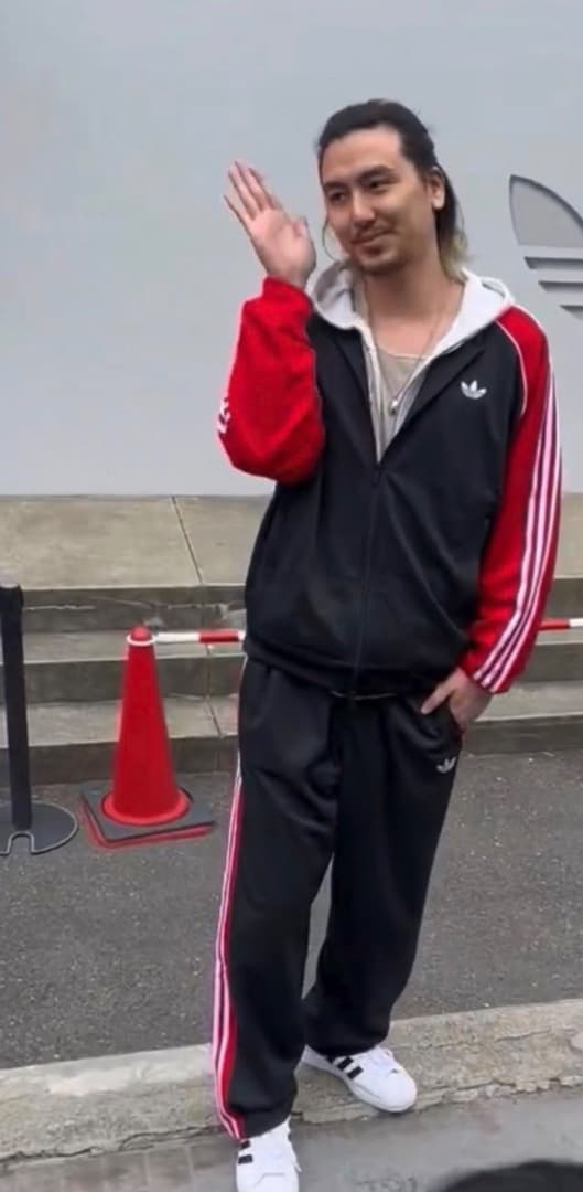 adidas ジャージ 藤井風さんモデル　Mサイズ