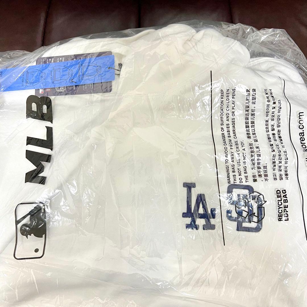 Mサイズ MLB ソウルシリーズ ドジャース パドレス パーカー 白 大谷翔平