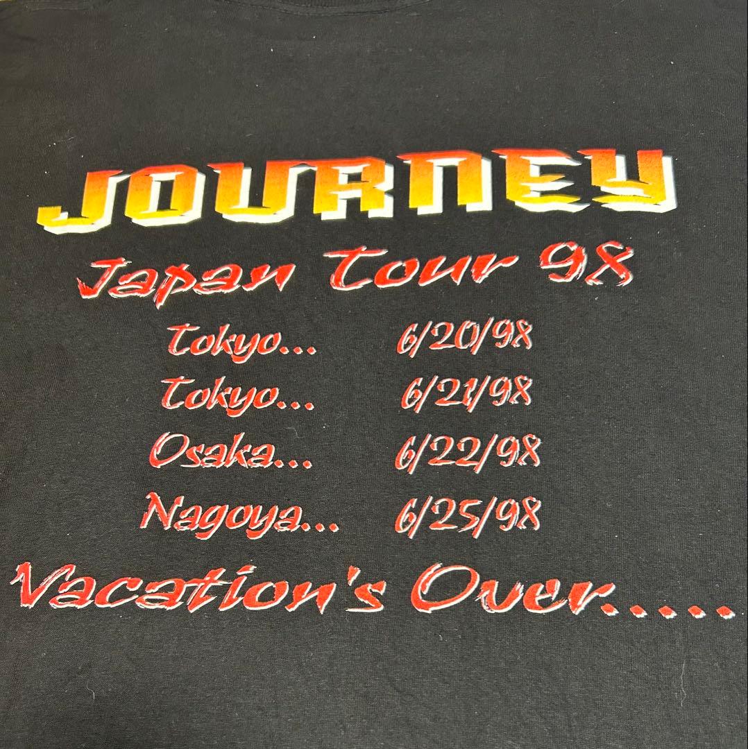 JOURNEY Japan Tour 98 Tシャツ Lサイズ ブラック