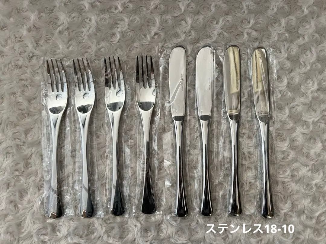 ノリタケ　カトラリーセット　エモーション　デザートナイフ＆デザートフォーク