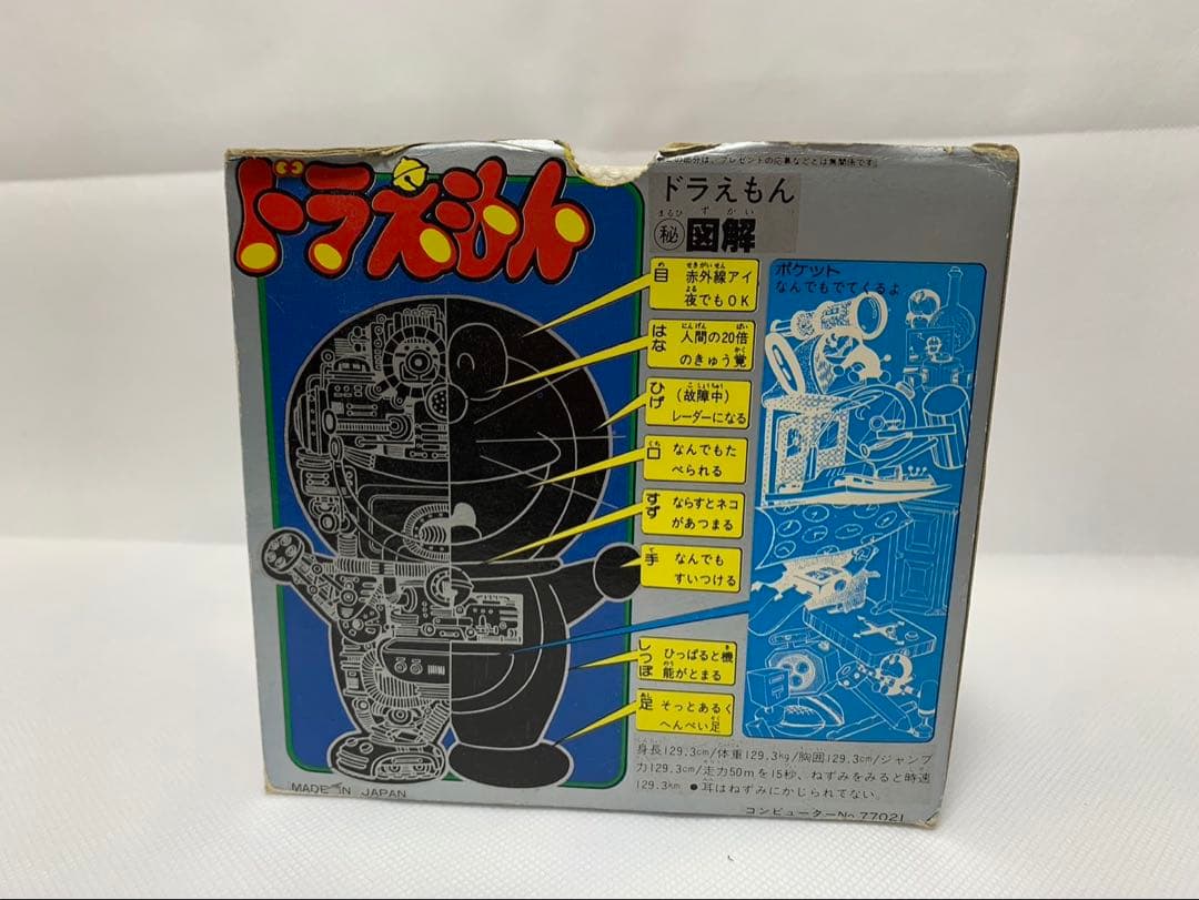 ⚠️レア　ドラえもん　超合金　ガチャガチャ　当時物　ポピー