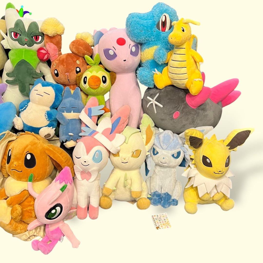 ポケモン　ぬいぐるみ　まとめ売り　27点