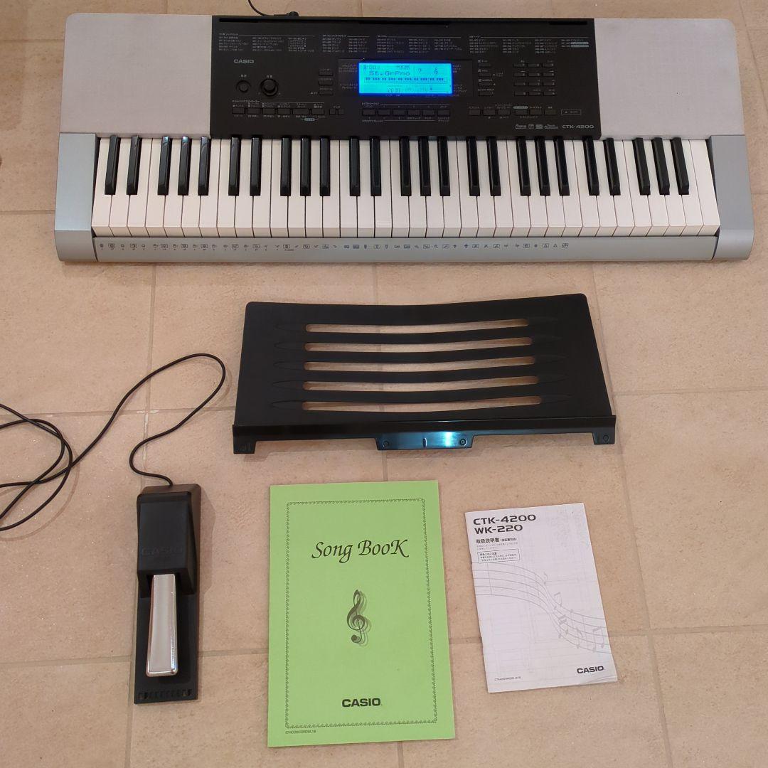 CASIO CTK-4200 61鍵盤　電子キーボード　美品♪