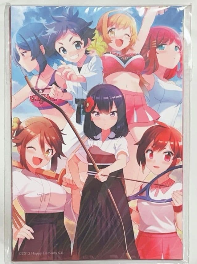 あんさんぶるガールズ MEMORIAL MUSIC♪ ポストカード　未開封品
