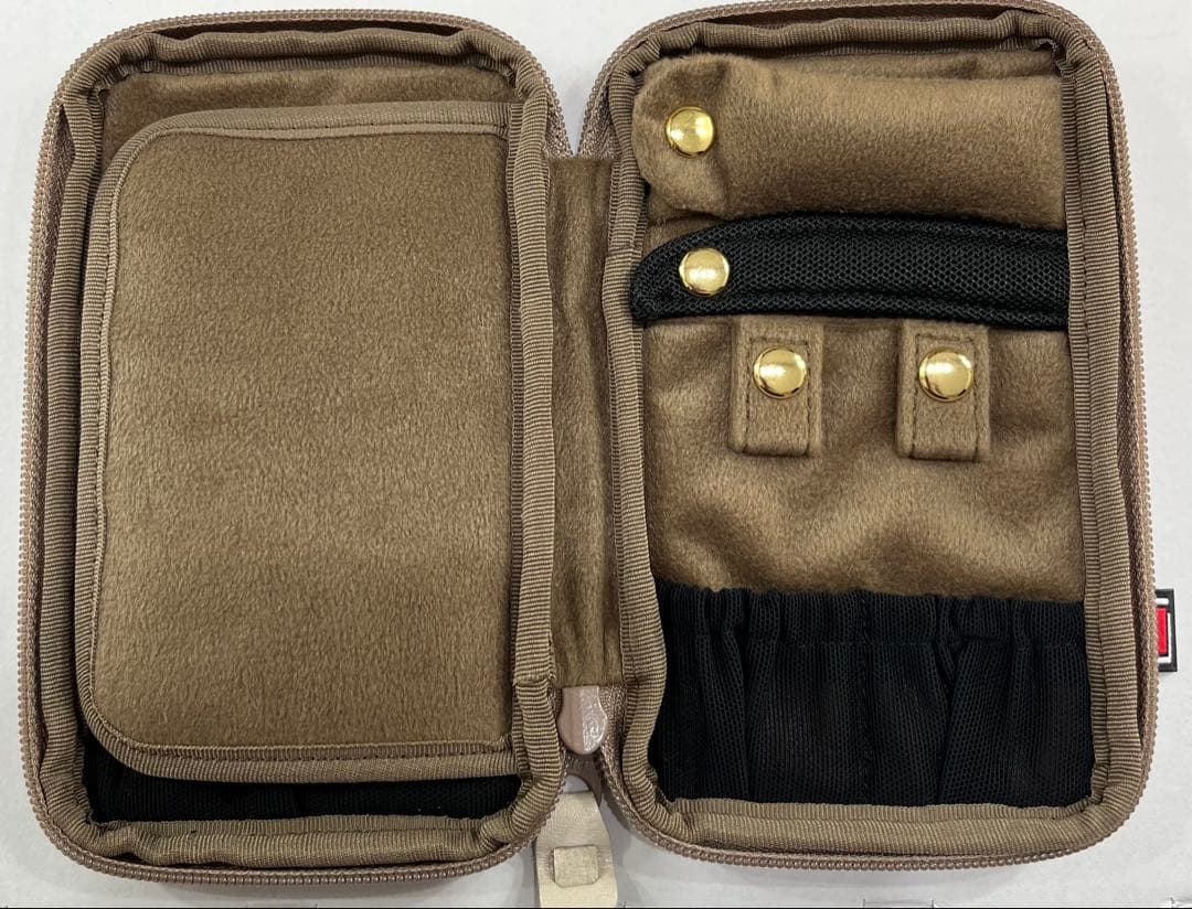 アクセサリーケース 携帯用 大きめサイズのジュエリーポーチ デューン 未使用品