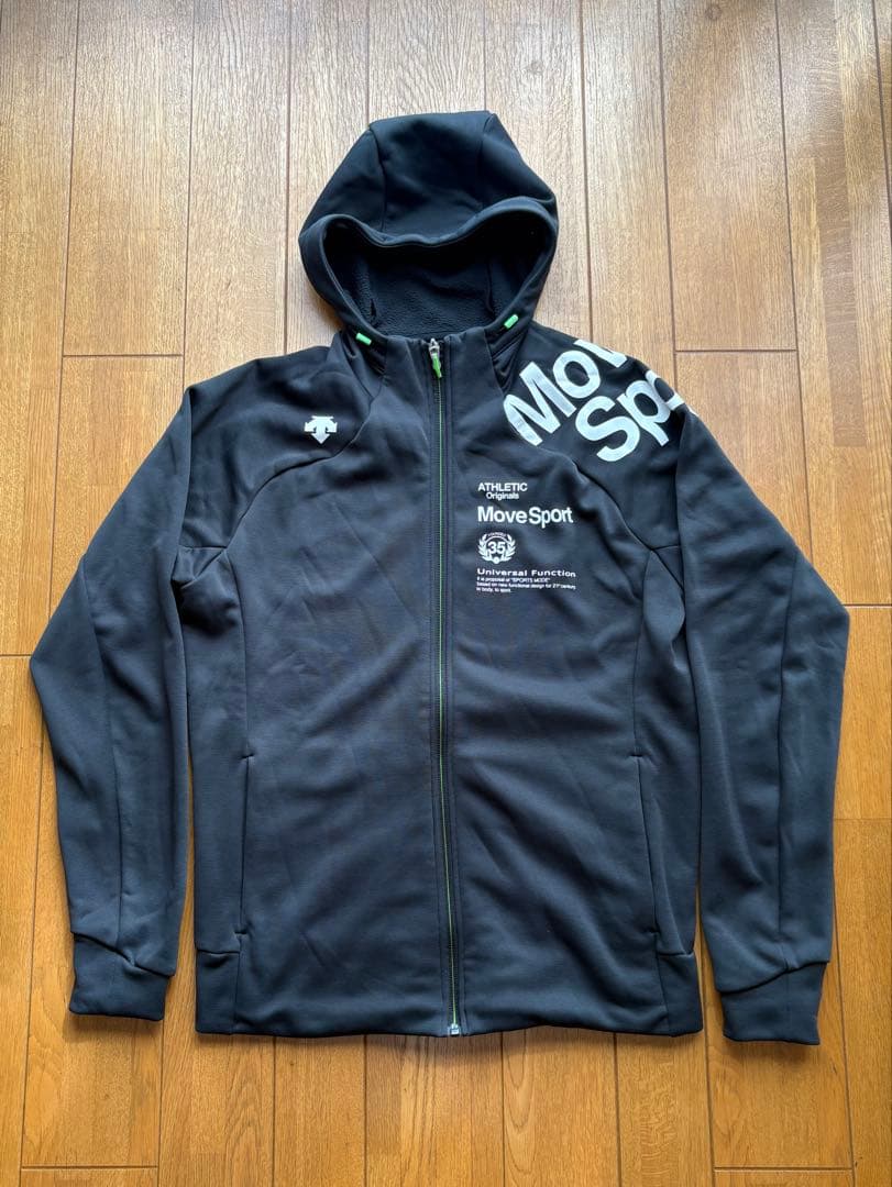 新品未使用:DESCENTE(デサント)ジャージ上下セット 黒