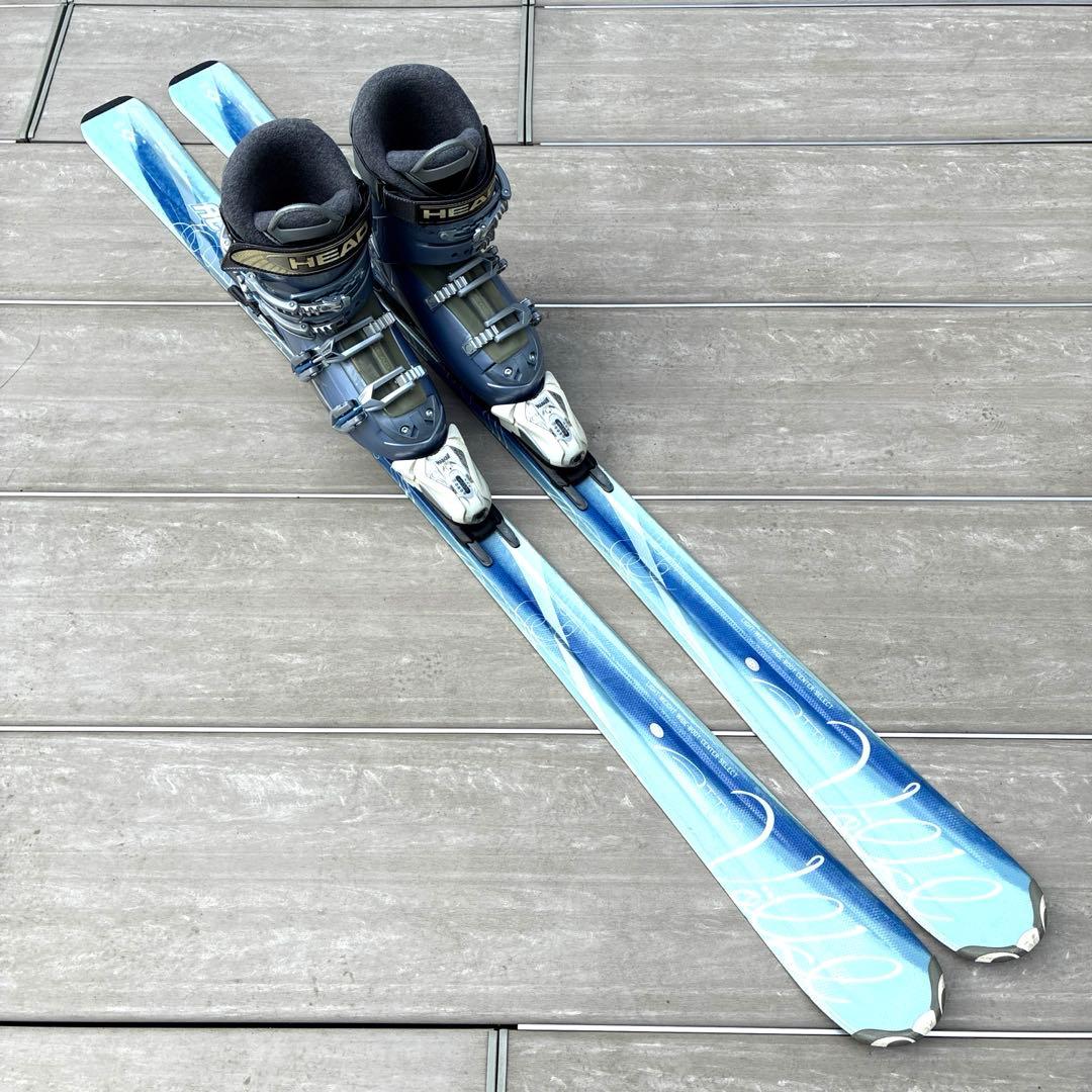 4点SET フォルクル スキー 156cm / 25.5cm / WAX済