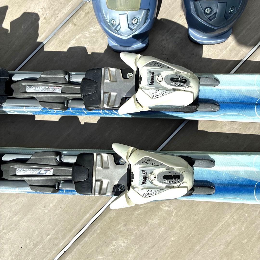 4点SET フォルクル スキー 156cm / 25.5cm / WAX済
