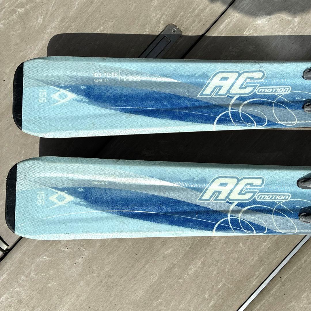 4点SET フォルクル スキー 156cm / 25.5cm / WAX済