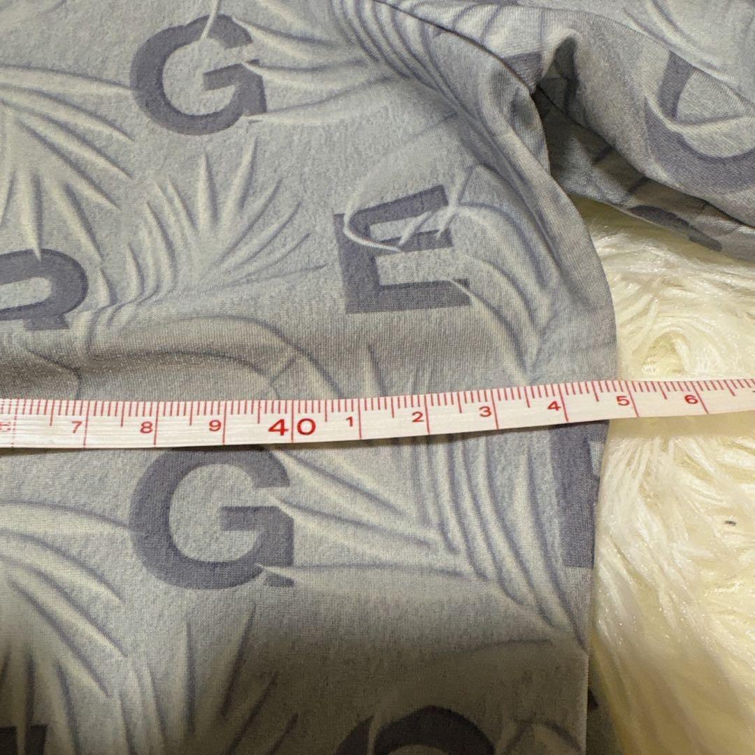 美品　G/FORE半袖ポロシャツ ロゴ総柄　38