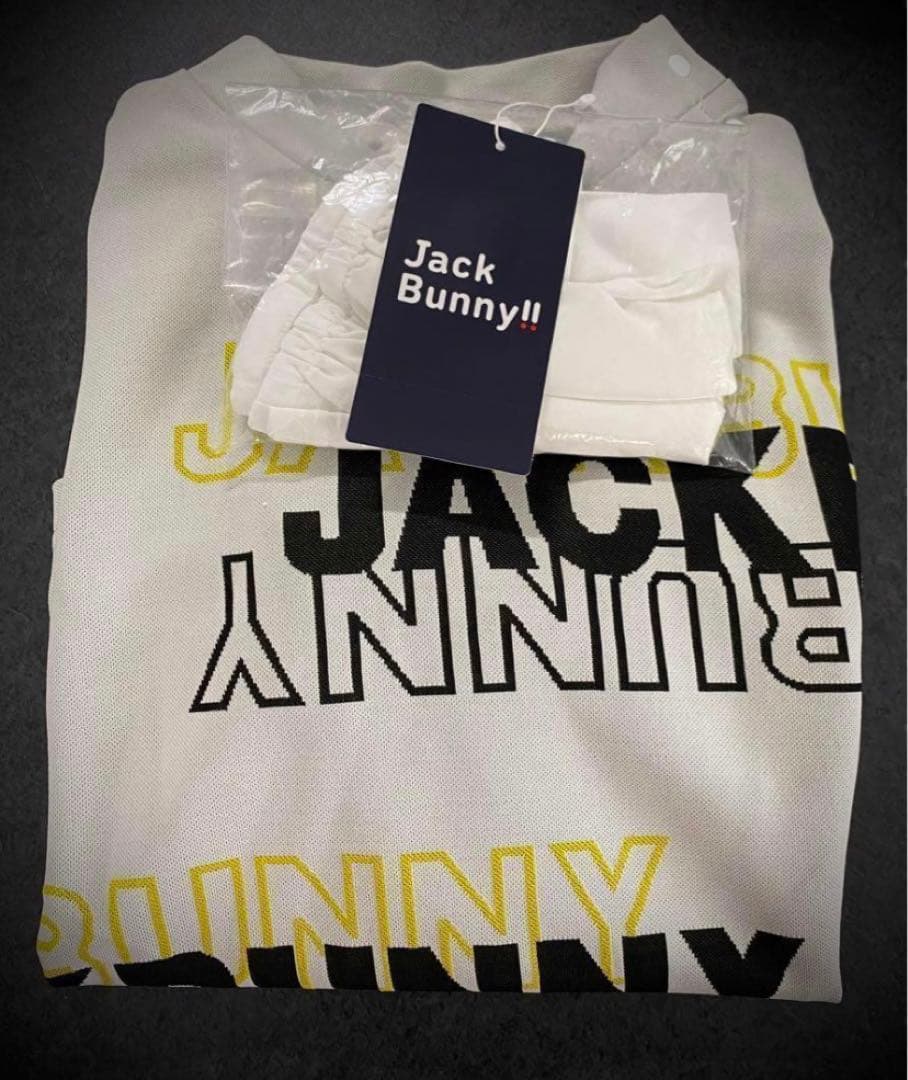 Jack Bunny レディース 半袖 ハイネックワンピース ゴルフウェア 灰色
