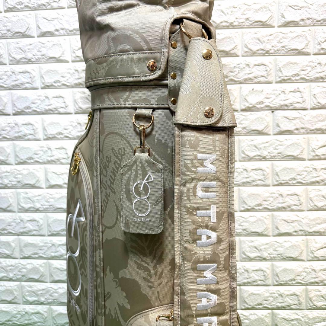 ほぼ未使用品　ムータマリン　muta MARINE 即完モデル　総柄　ベージュ