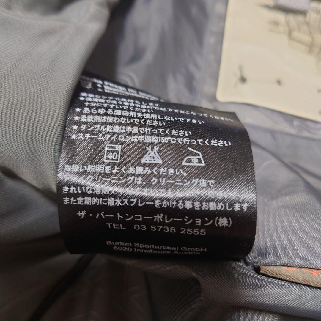 バートン　BURTON　AK　ゴアテックス　スノーボード　ジャケット　S ブルー