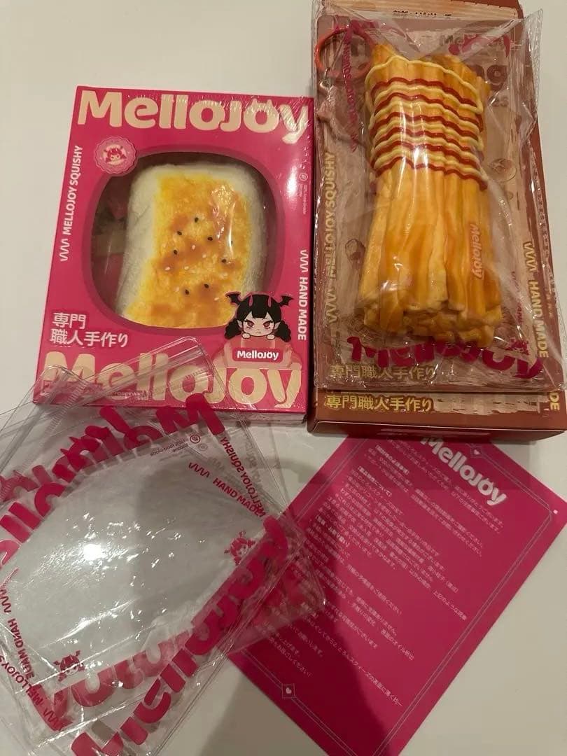 Mellojoy メロジョイ　スクイーズ　大満足焼き餅　ロングロングポテト
