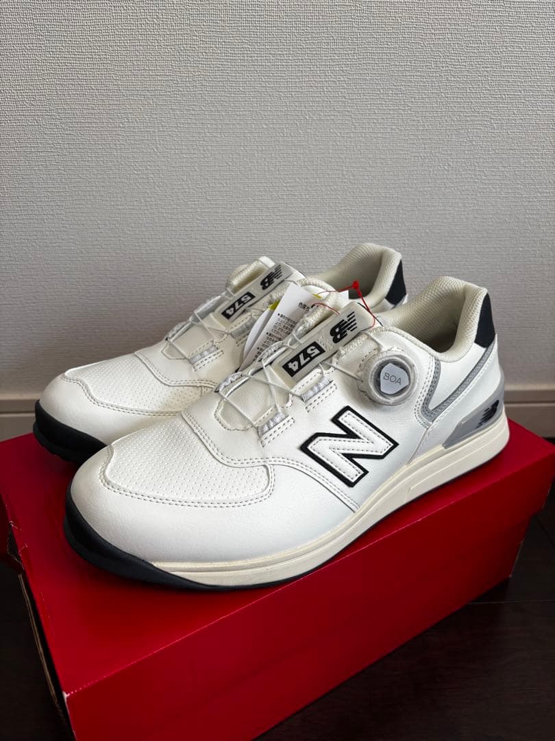 新品未使用/New Balanceゴルフシューズ/UGBS574H/26.5cm