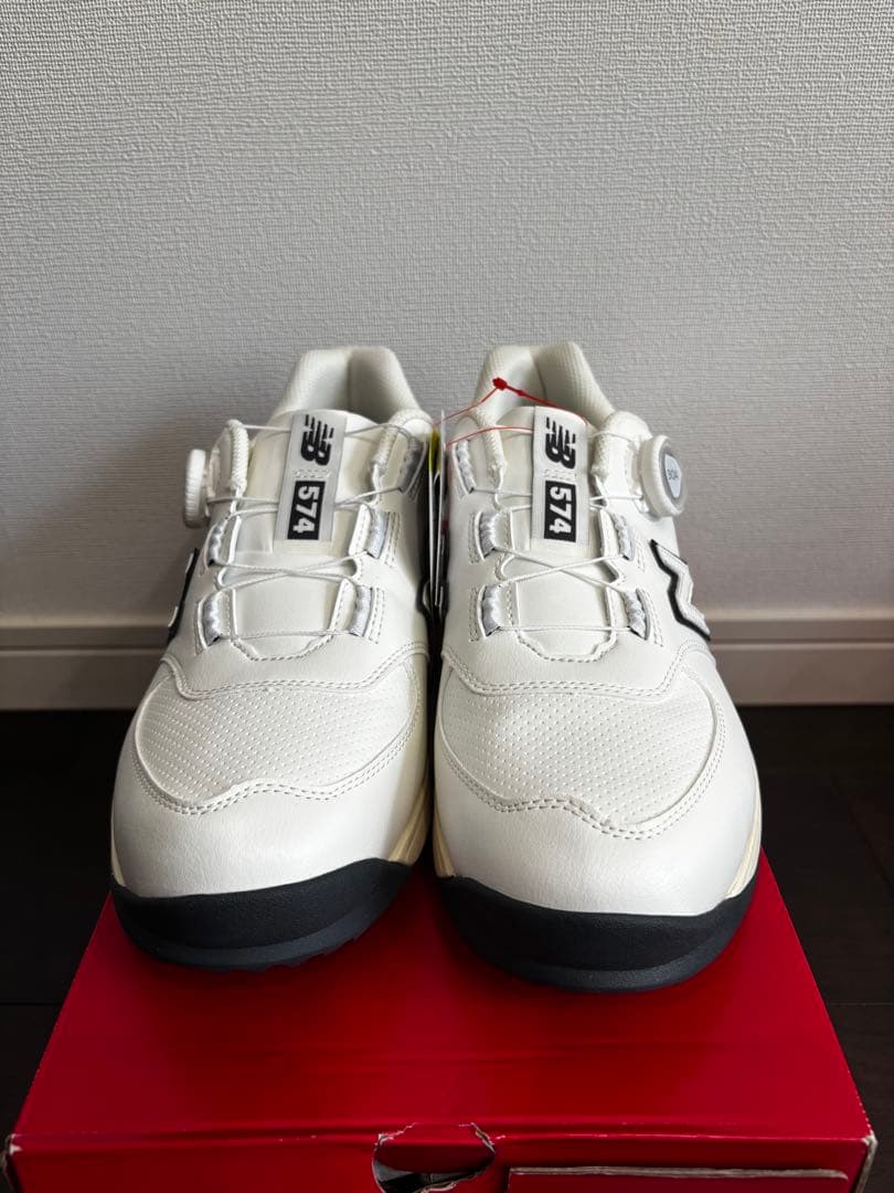 新品未使用/New Balanceゴルフシューズ/UGBS574H/26.5cm