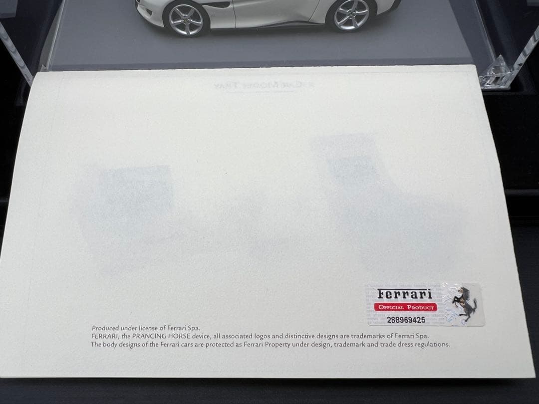 ✨希少✨ フェラーリ　ポルトフィーノ　自分仕様モデルカー　非売品　純正ミニカー