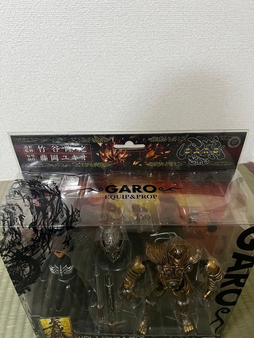 【未開封】牙狼 GARO イクイップ＆プロップVOL.1 ガロ鋼牙＆ザルバ
