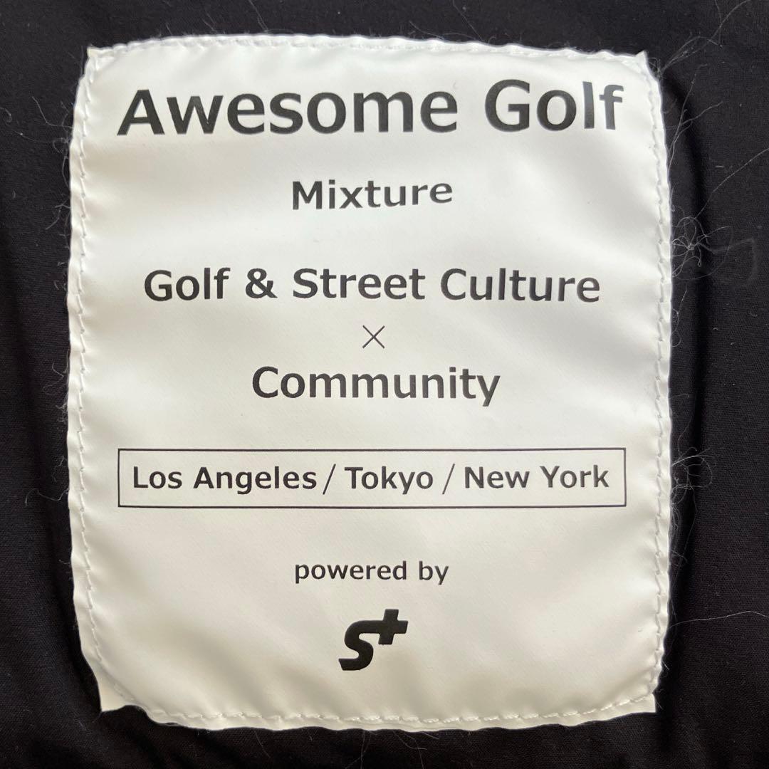 【未着用】 Awesome Golf メンズ キルティング ベスト タグ付き S