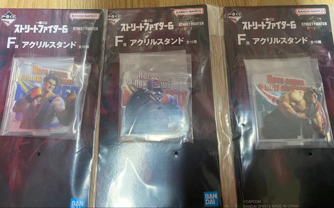 新品未開封　ストリートファイター6 一番くじ　豪鬼　ラストワン　ジュリ　ヘッド