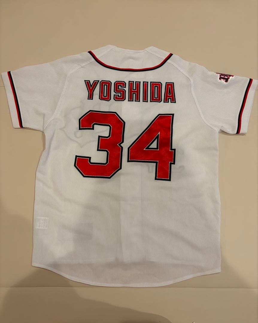オリックス　吉田正尚　ユニフォーム 刺繍仕様デサント　Sサイズ　デサント
