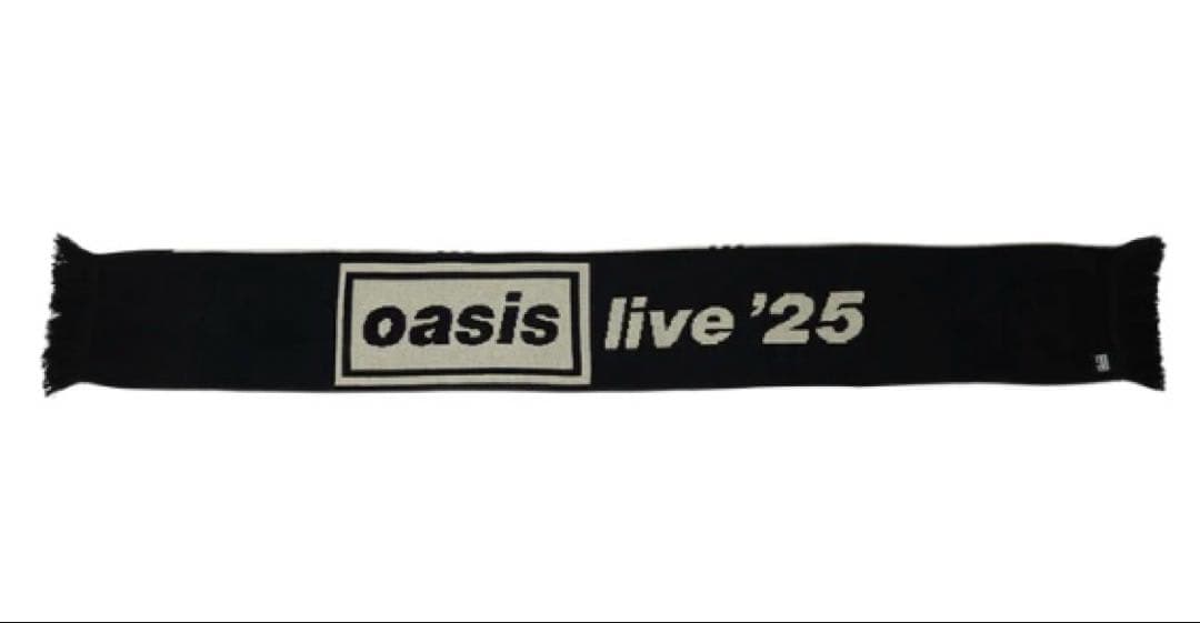 oasis オアシス 日本公演限定 フットボールスカーフ&ステッカー