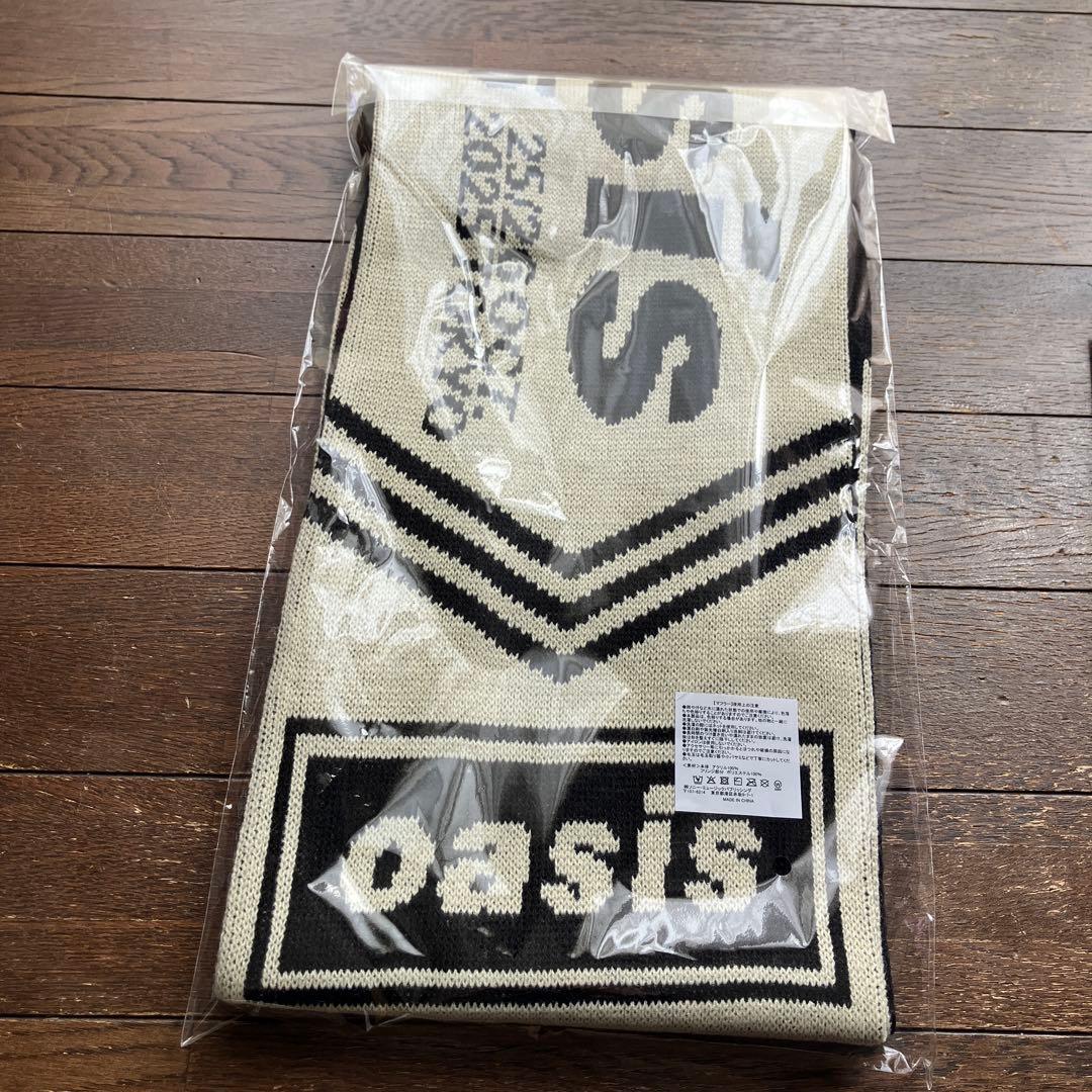 oasis オアシス 日本公演限定 フットボールスカーフ&ステッカー