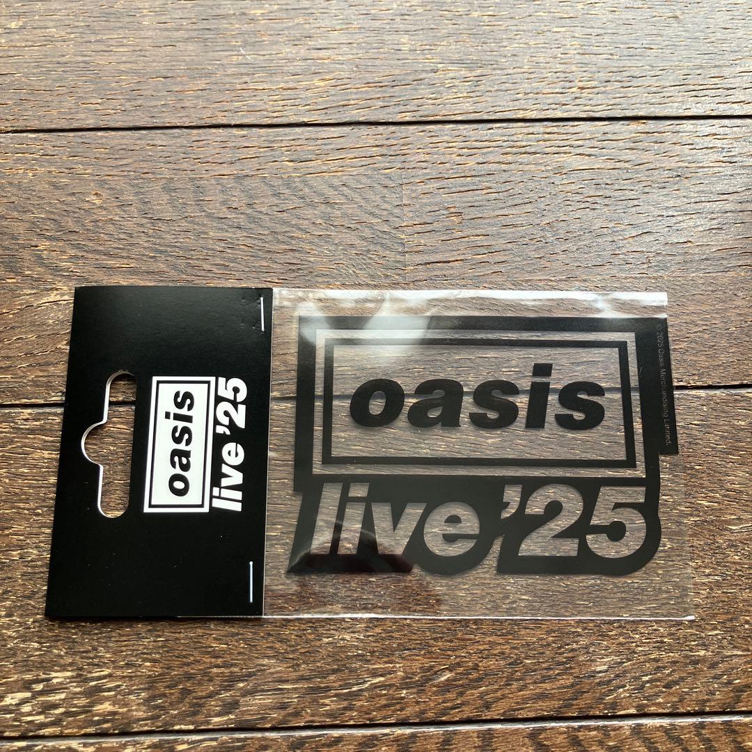 oasis オアシス 日本公演限定 フットボールスカーフ&ステッカー