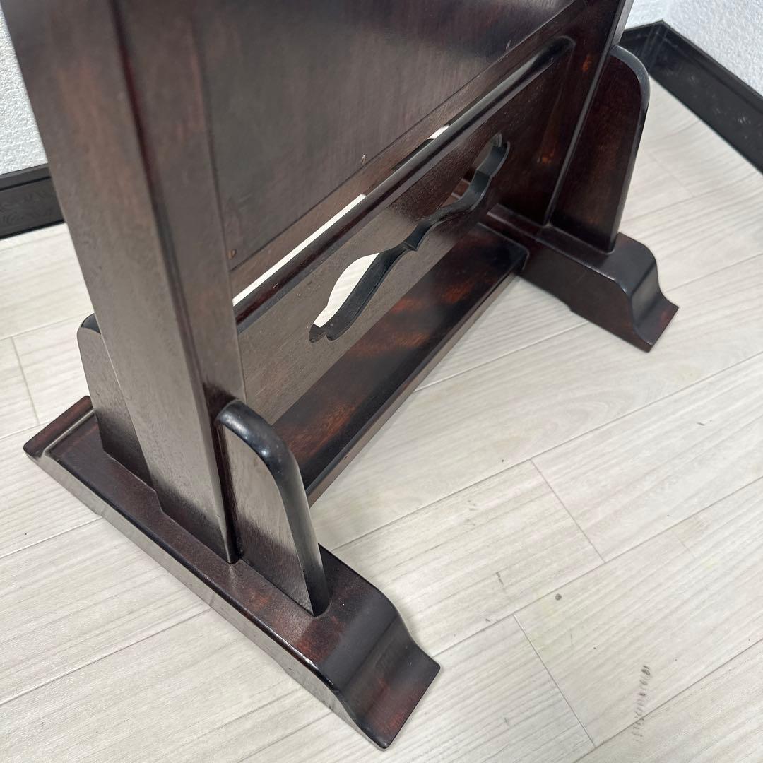 松本民芸 スタンドミラー 鏡 姿見 全身鏡 樺材 無垢材 和家具 i1※