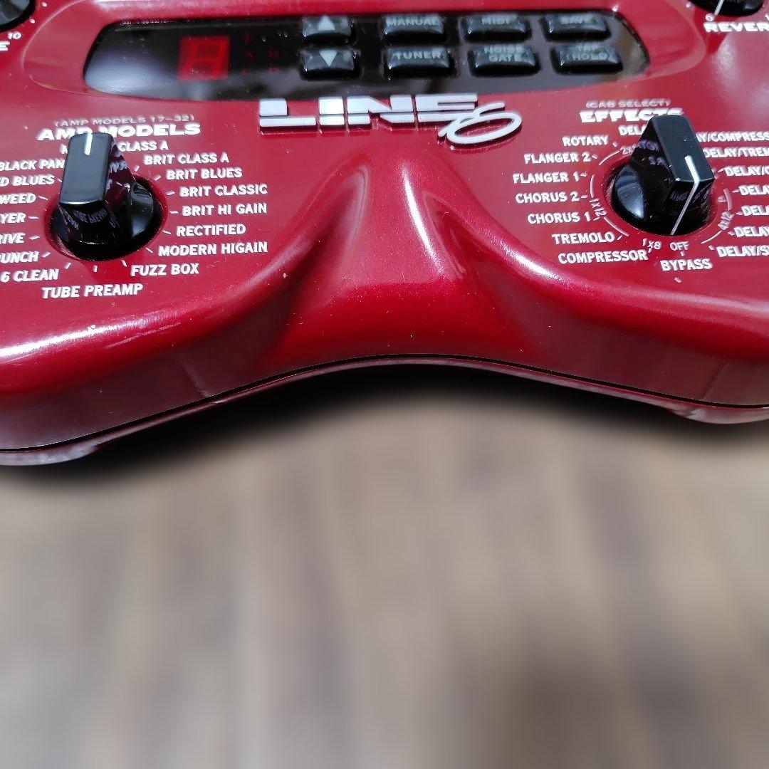 LINE 6 POD 2.0 ギター アンプシミュレーター フットスイッチ付き
