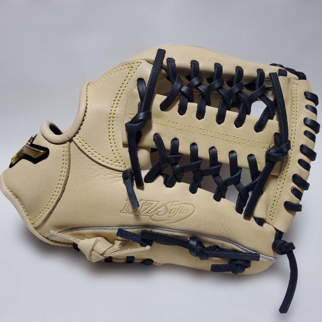 Mizuno Mz-ソフター ジュニア軟式野球グローブ 右投げ用 サイズM