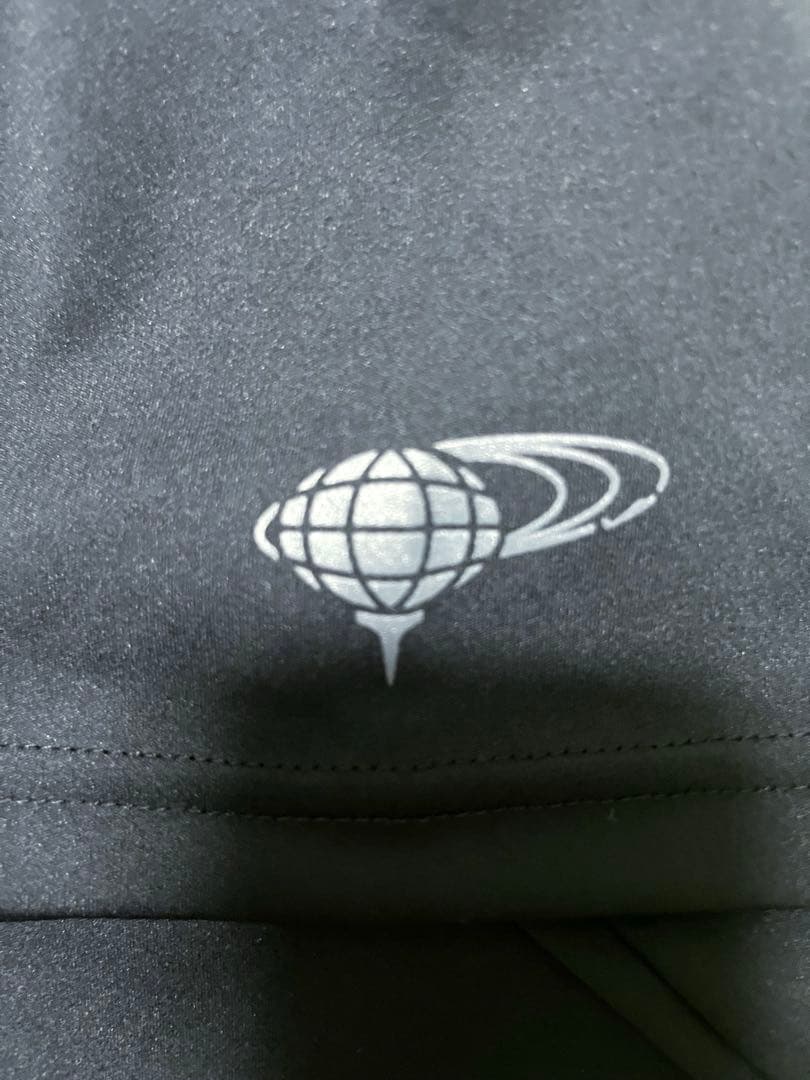 ダ*ィ様 ★新品★BEAMS GOLFモックネック半袖シャツ黒Ｌレディース