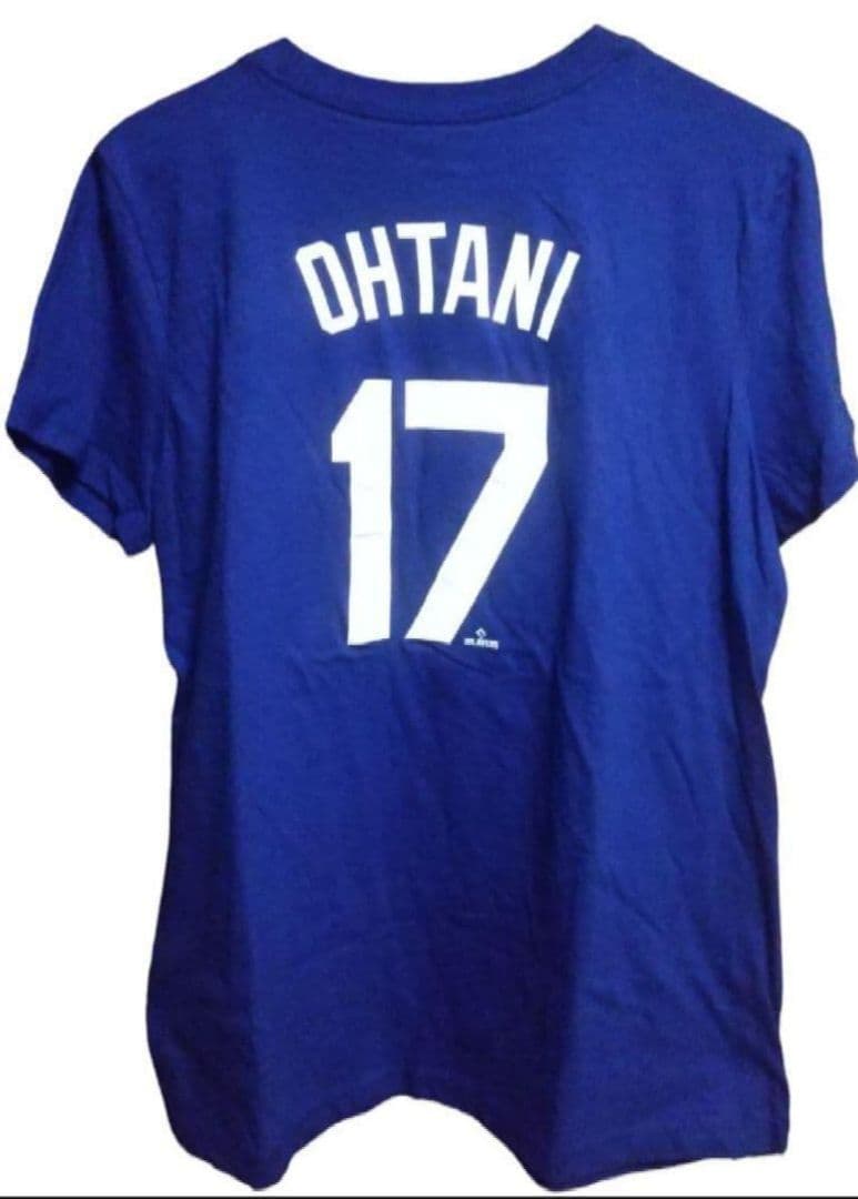 ドジャース 大谷翔平 半袖Tシャツ ブルー 新品 L