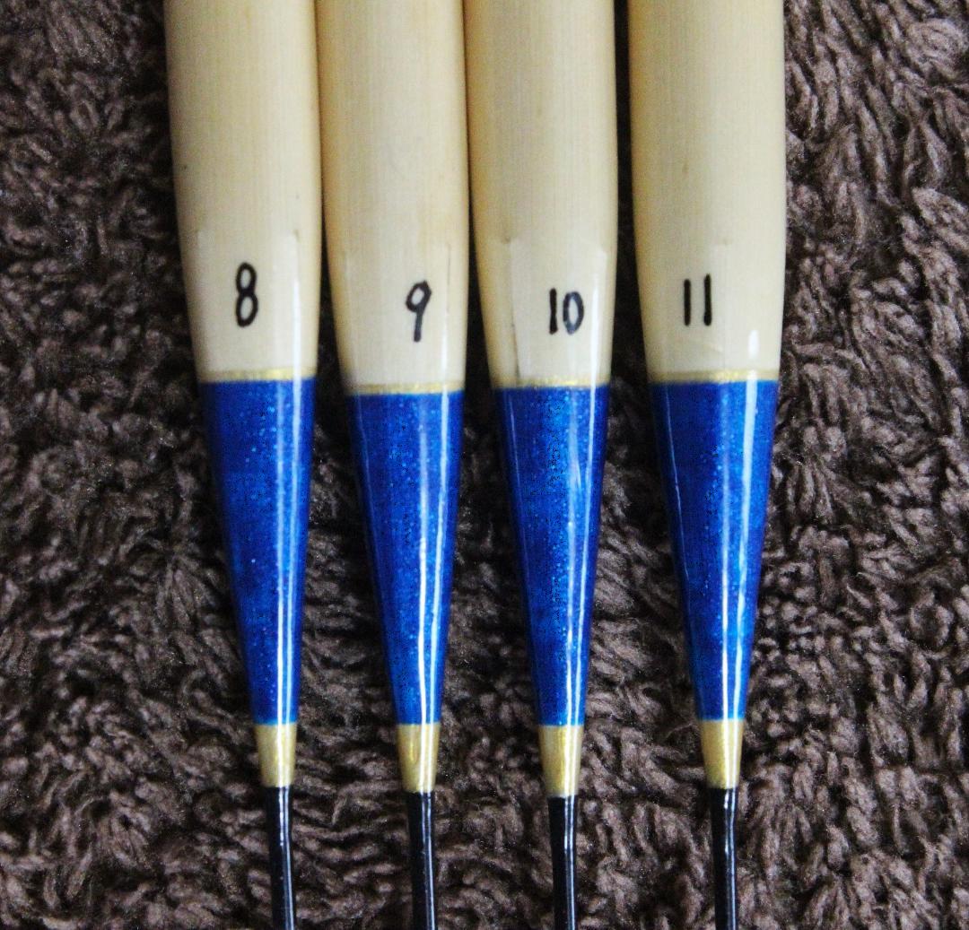 ヘラ浮き パイプトップ４本セット(BG) 新品未使用