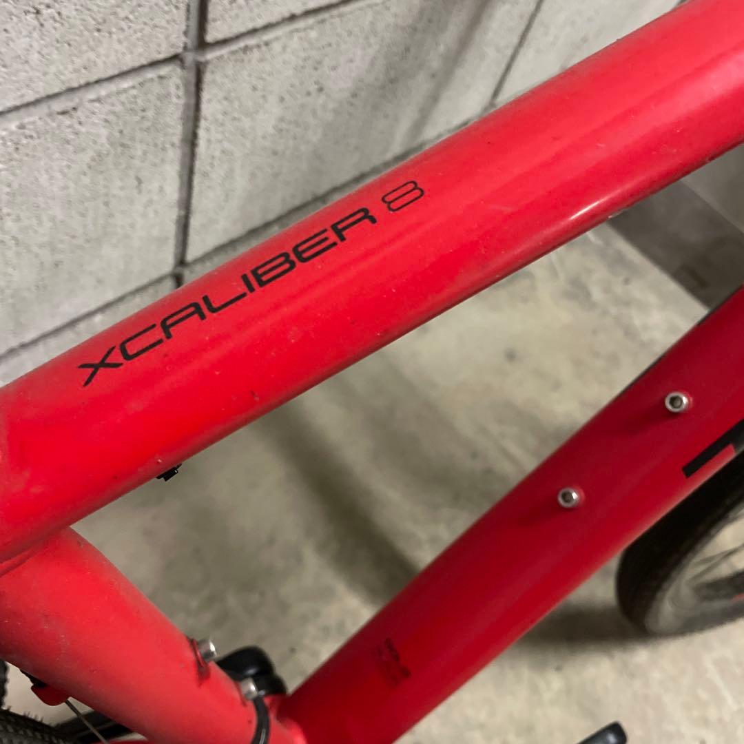 トレック自転車TREK X-cariber8赤黒 送料無料