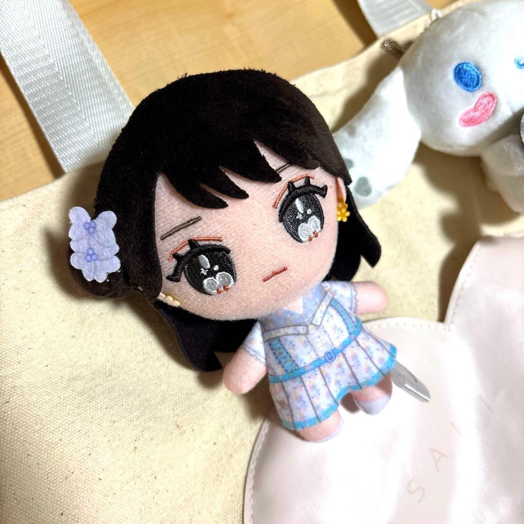 ＝LOVE 佐々木舞香　個別トートバッグ&ぬいぐるみ&シナモロールぬい