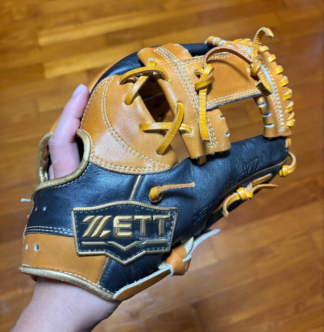 ゼットZETT ネオステイタス 軟式用グラブ 内野手　定価22,000円