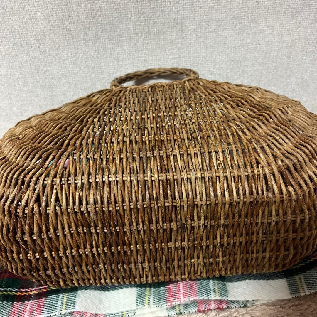 あけび籠バッグ　バスケット 中型
