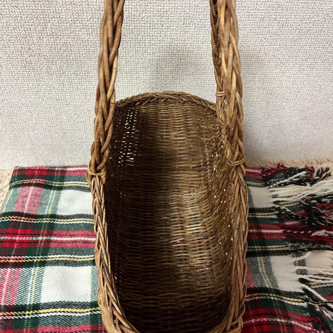 あけび籠バッグ　バスケット 中型