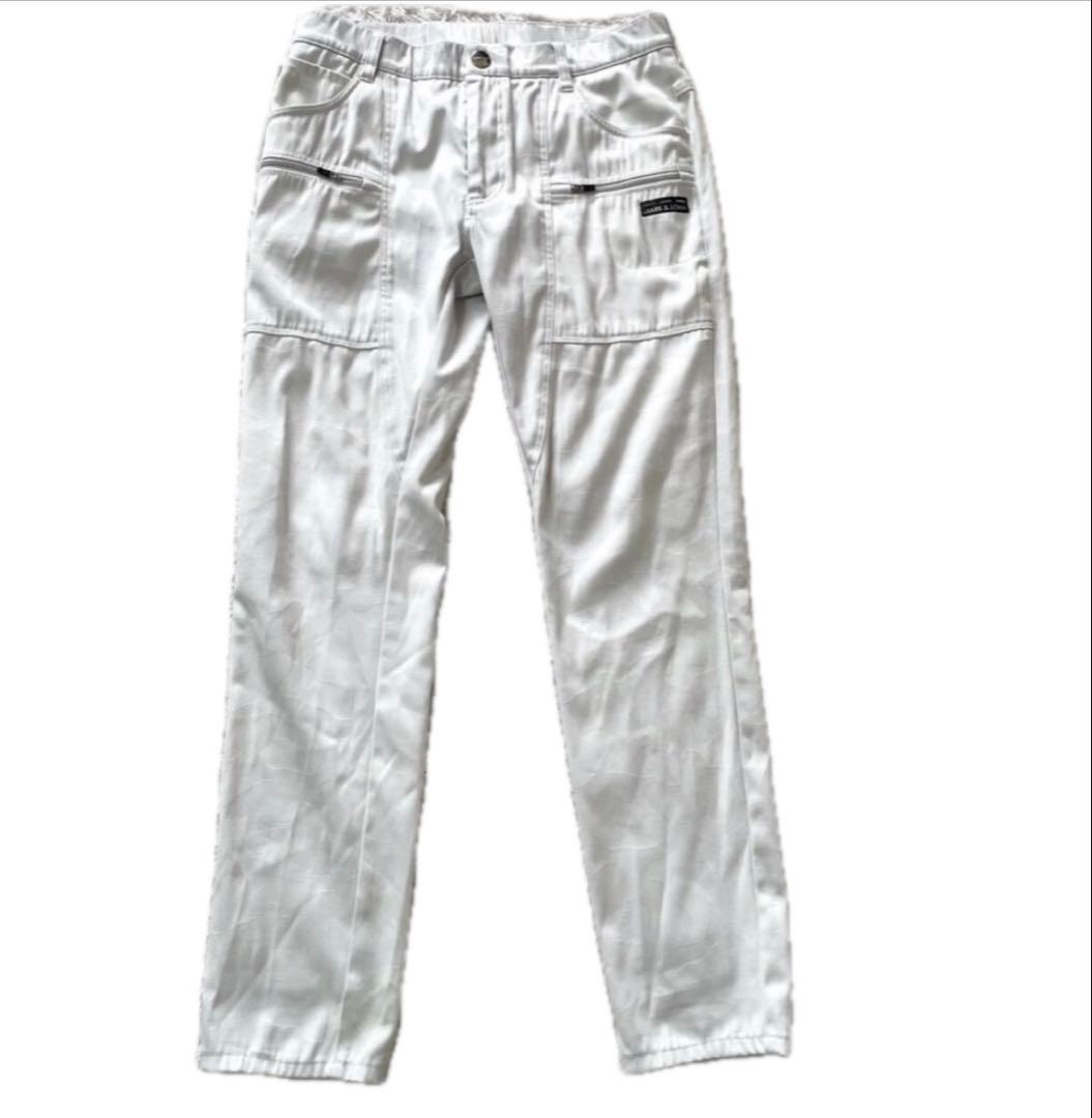 極美品 MARK&LONA ホワイト 春夏秋 メンズ 46サイズ