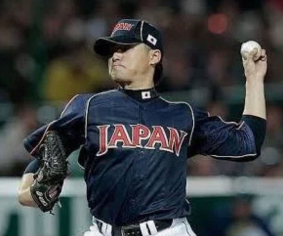 WBC2013日本代表 背番号18 杉内俊哉 未使用　ネイビー　侍ジャパン