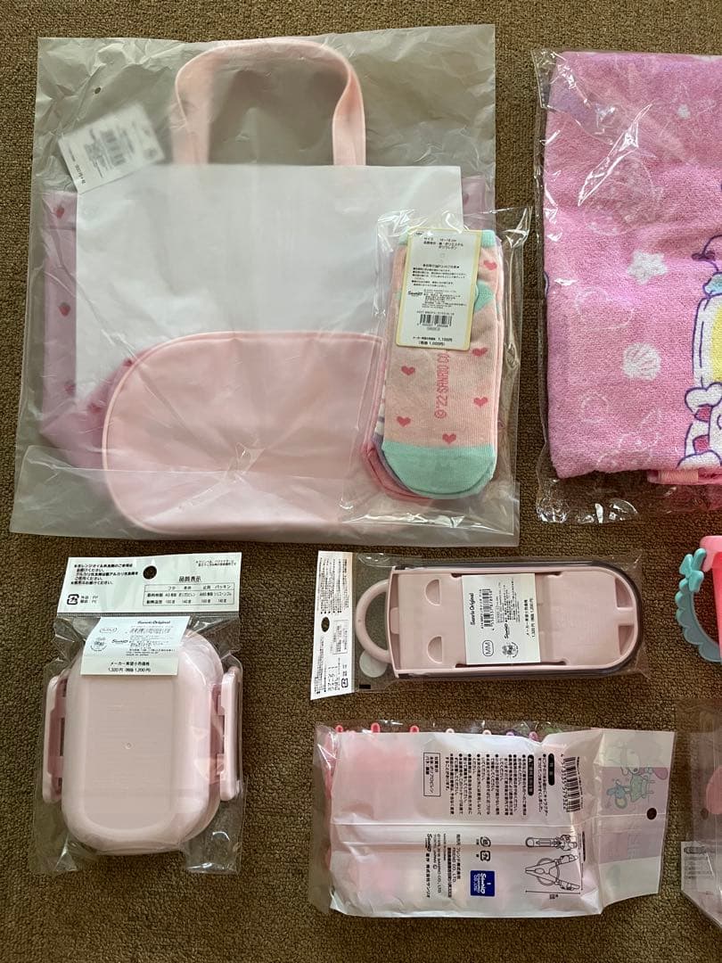 サンリオ マイメロディ ランチグッズ やプールグッズなどまとめ売り