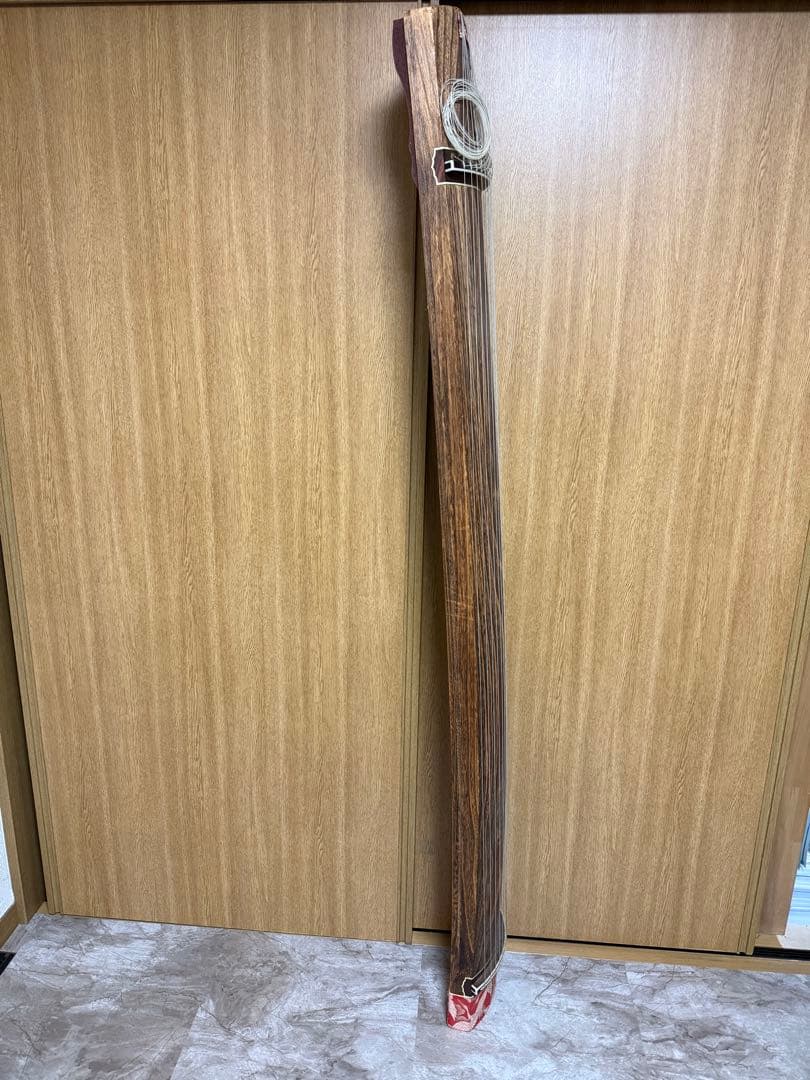 琴 箏 13弦 和琴 雲角装飾 蒔絵 くり甲風 和楽器 弦楽器 琴柱付き