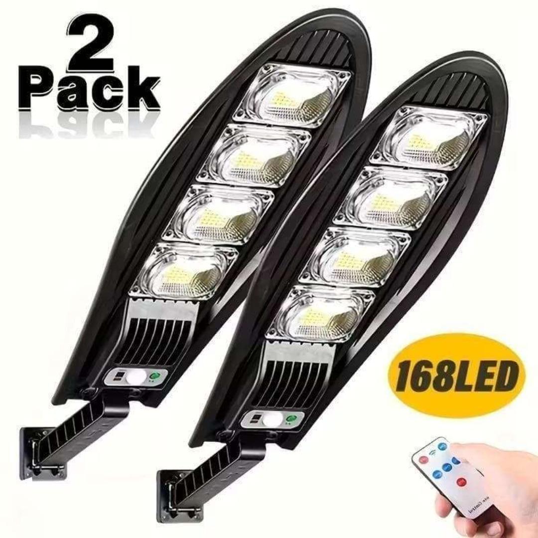 二台セットでお買い得☆最安値 ドデカイ 超高輝度ソーラーLEDモーションセンサー