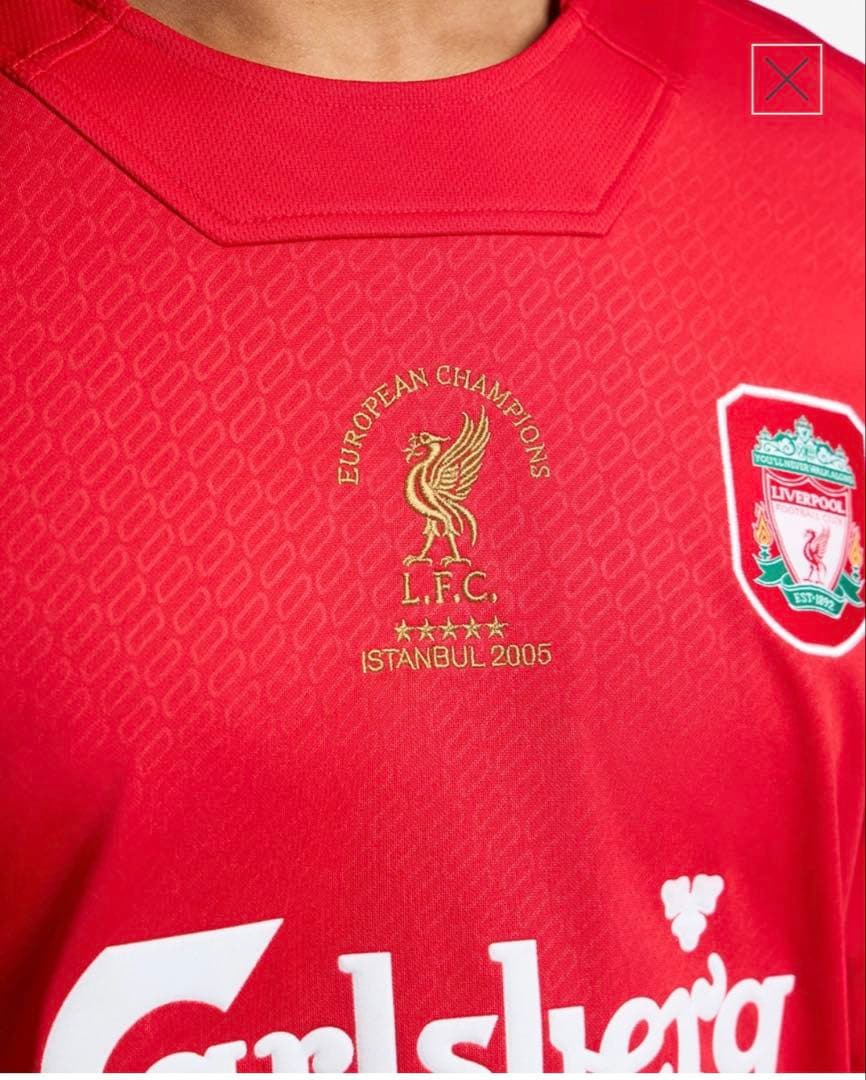 ◎公式◎LFC Mens Retro 2005 レトロユニフォーム