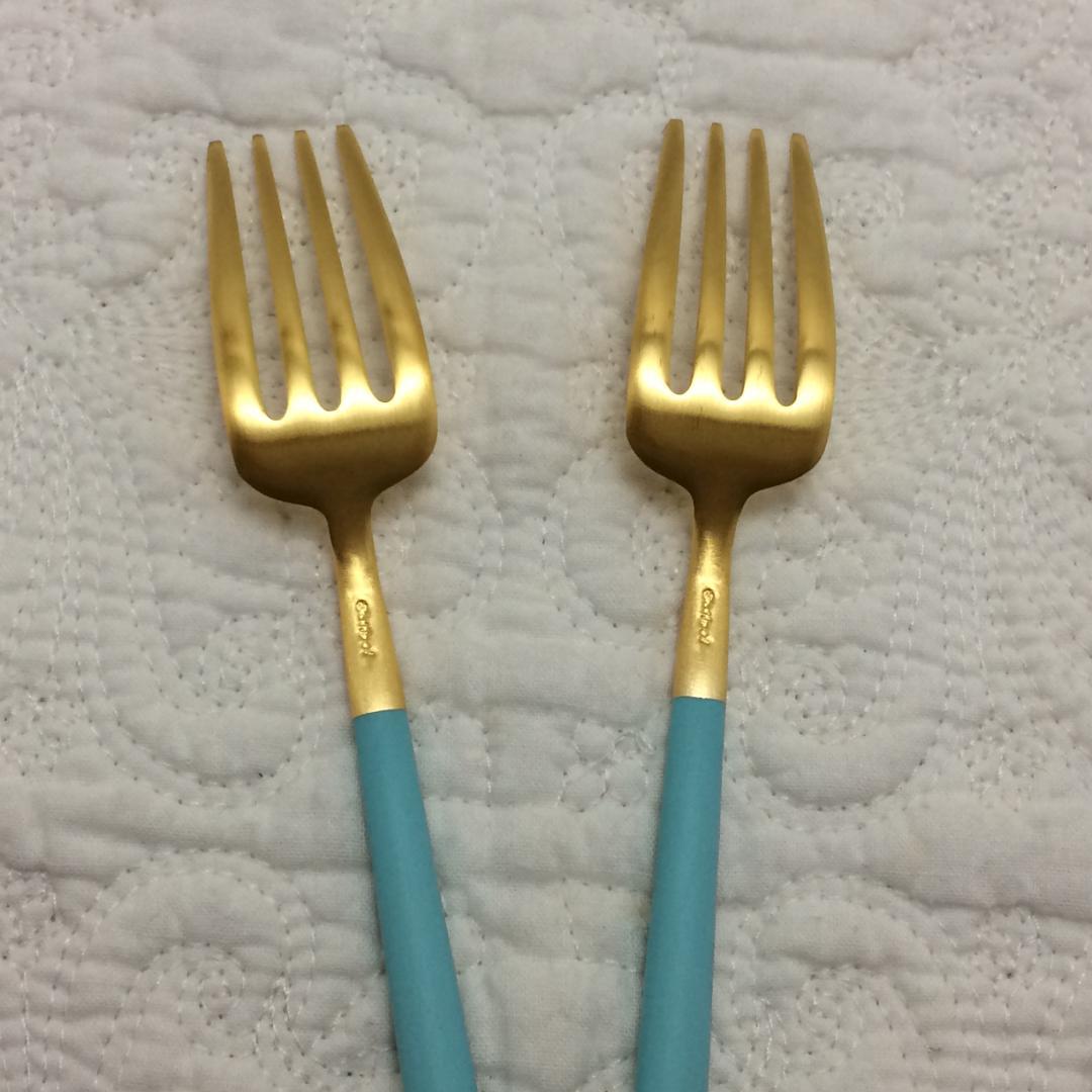 正規品　クチポール　GOA　ターコイズ＆ゴールド　デザート３種×各２　計６本